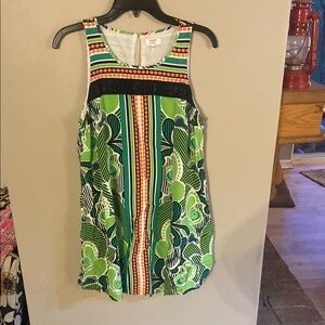 Colorful Sleeveless Dress